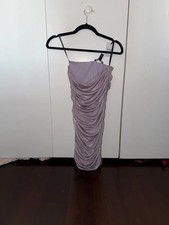 Forever 21 Lilac Shimmer Ruched Dress picture