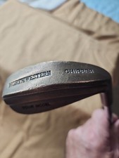 RH - Vtg Northwestern Tom Weiskopf Tour Model Brass Chipper - 35