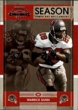 2008 Playoff Contenders #92 Warrick Dunn - FB picture