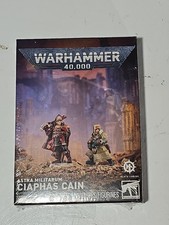 Warhammer 40k Astra Militarum  Ciaphas Cain - NIB Commemorative Black Library  picture