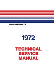 1972 AMC Factory Service Manual picture