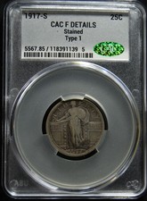 1917 s Standing Liberty Quarter Type 1 picture