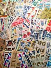 USA,VINTAGE,MID-CENTURY,MINT,UNUSED,LOT OF 50 ALL DIFFERENT STAMPS, COLLECTION picture