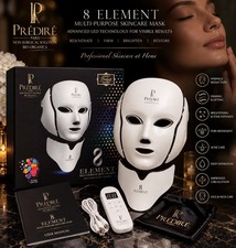 Prédiré Paris 8 Element LED Light Therapy Face Mask, 8 Settings, White picture
