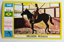 1972 Panini Munich Olympics #145 Equestrian Events NELSON PESSOA (Brasil) picture