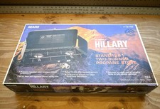 Sears Hillary Two Burner Propane Stove Model 72756 2x 3 3/8