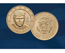 Five (5) 2026 Presidential $1 Coins Donald Trump P Mint Business Strike picture
