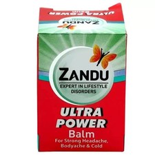 5 x 8ml Zandu Ultra Power Balm Herbal ,For Headache , Joint Pains5 x 8ml Zandu U picture