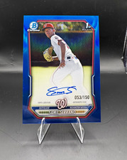 2026 Bowman Chrome Samil Serrano 1st Bowman Blue Auto CPA-SSE 53/150 picture