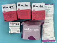 Frida Mom Postpartum briefs Ice Pad Liners Cold Compress Tucks Wipes Honeypot picture