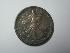 1916 Walking Liberty Silver Half Dollar About Uncirculated+ 20907 picture