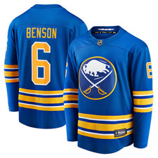 Buffalo Sabres Zach Benson Home Hockey STITCHED JERSEY Fan Shirt Unisex Gift picture