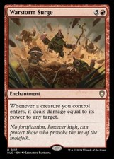 Warstorm Surge 0117 Non Foil Rare Bloomburrow Commander MTG NM picture