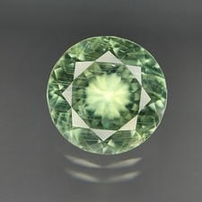 Natural Montana sapphire: Round gemstone 1.84 ct picture