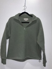 Everlane ReNew Fleece Half-Zip Pullover Size Small picture