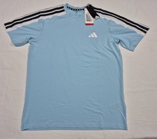 Adidas Club 3-Stripes Men's  Club  3 Stripe Sports Traing  Tee KV6130  Ice Blue picture