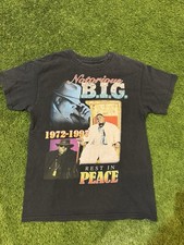 Biggie Smalls The Notorious B.I.G. Men's T-Shirt Rest In Peace Rap Tee Medium picture