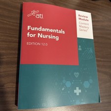ATI Fundamentals Of Nursing Review Module Edition 12.0 Paperback picture