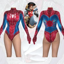 Spider-Man Bodysuit Spider Women Cosplay Swimsuit Adult and kids picture