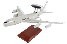 USAF Boeing E-3 Sentry AWACS AEW&C Desk Top Display Jet Model 1/100 XX Airplane picture