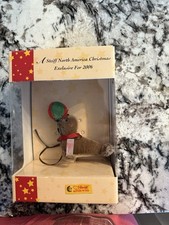 2006 Steiff North America Holiday Seal W/ Ball Ornament Ltd. Ed. 471/1901 picture
