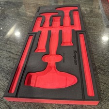 Snap On fmhbbd04b foam cut out for hammers red 8,24,40 ball peen hammers picture