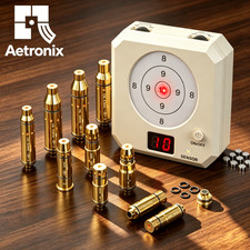 Dry-Fire Laser Trainer + 3-Ring Target for Indoor Practice – Value Combo picture