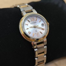 CITIZEN xC Cross Sea Silver × Pink Gold Women's Watch picture