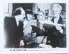 EMIL SITKA THREE STOOGES HAND SIGNED AUTOGRAPH STILL PHOTO 1970s picture