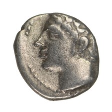 Greece Massalia 350-150 BC AR Obol NGC Ancients VF picture