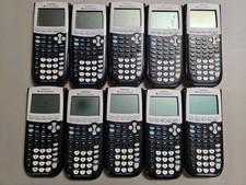 TI-84 Plus Graphing Calculator (LOT of 10), Texas Instruments School Classroom picture