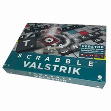 2022 Mattel Scrabble Valstrik (Trap Tiles) Dutch Edition - New / Sealed picture