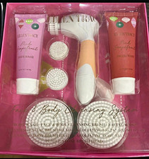 Ellen Tracy Pink Grapefruit Exfoliating Cleansing Brush Set Body & Face Wash picture