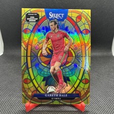 Panini 25-26 Select Road to FIFA World Cup Gareth Bale Cymru #21 Stained Glass picture