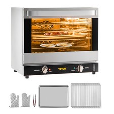 VEVOR Countertop Convection Oven Commercial Toaster Baker Stainless 60Qt 120V picture