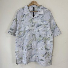 Mens's Lululemon Airing Easy Multicolor Camp Performance Collared Tee Shirt - L picture