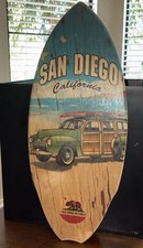 CYAINCALIFORNIA Mini Surfboard 20” X 8.5” Double sided San Diego & Carlsbad CA picture