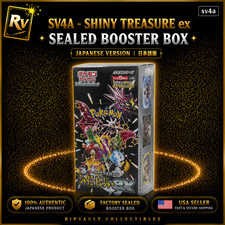 SHRINK SEALED Pokemon Sv4a Shiny Treasure Ex (Paldean Fates)Booster Box Japanese picture