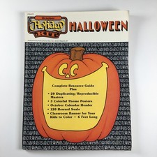 Vintage 1988 Instructional Fair Halloween October Holiday Kit Classroom Decor picture