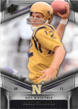 2012 UD SPx Football #40 Roger Staubach - Navy picture