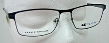 TiFlex Rectangle Matte Blue Men's Eyeglasses Frames 55-16-135 picture
