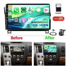 6+128GB JBL For Toyota Tundra 2007-2013 Toyota Sequoia 08-19 Car Radio Android15 picture