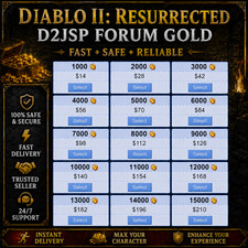 D2JSP Forum Gold D2JSP FG 🔥 1-20K FG 🔥 Diablo 2 Resurrected D2R ✔️ Fast & Safe picture