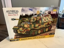 COBI Historical Collection WWII Panzerjäger Tiger (P) Elefant 1:28 2582 1252pc picture
