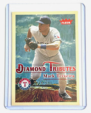 2005 Fleer Tradition Diamond Tributes Mark Teixeira #18/25 DT Texas Rangers picture