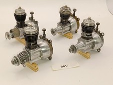 Vintage Cox .049 Model Airplane Engines Lot of 4 - Thimble-Drome picture