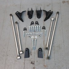 Stainless Steel Triangulated Full Size 4 Link Kit for 1955 - 1964 GM Full SIze picture
