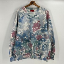 SS21 2021 Supreme NYC Mini Small Box Logo Crewneck in Watercolor Floral L picture