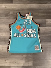 Michael Jordan 1996 All Star  Mitchell & Ness Authentic Jersey 48 XL RARE Bulls  picture