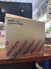 Rare LATE MINT Mamiya RB67 Pro SD 6x7 Medium Format Film Camera Body In Box picture